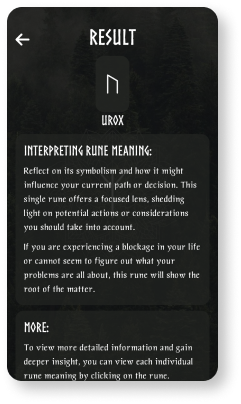 rune reading and tarot