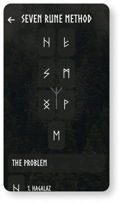 seven rune divination method